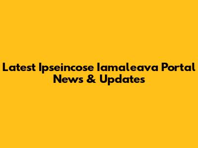 Latest Ipseincose Iamaleava Portal News & Updates