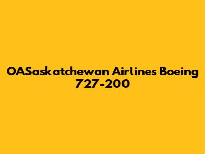 OASaskatchewan Airlines' Boeing 727-200