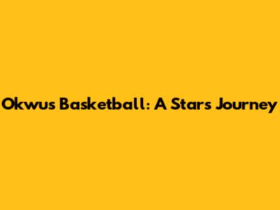 Okwu's Basketball: A Star's Journey