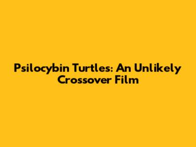 Psilocybin Turtles: An Unlikely Crossover Film
