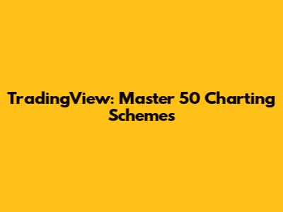 TradingView: Master 50 Charting Schemes