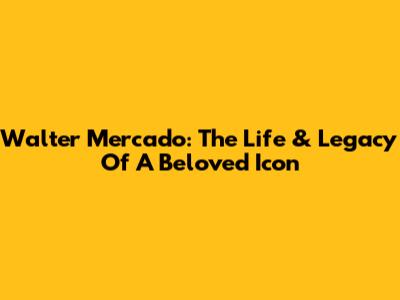 Walter Mercado: The Life & Legacy Of A Beloved Icon